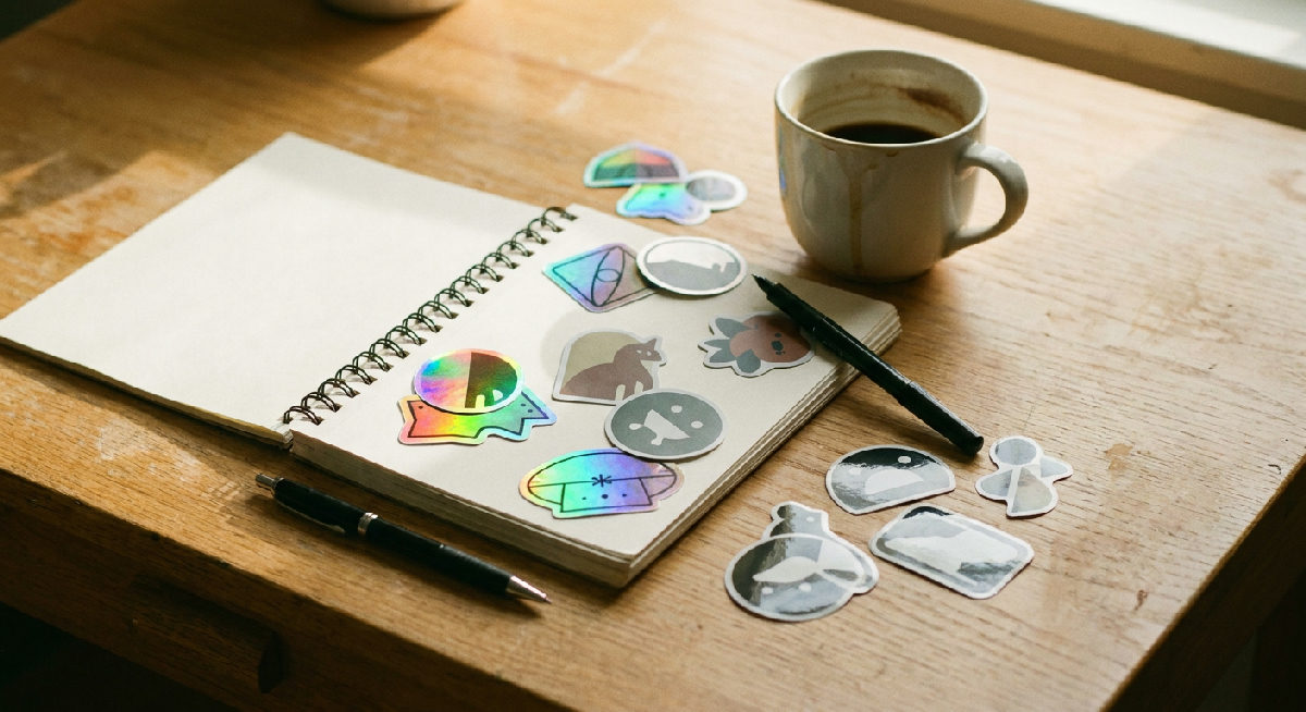 Glossy vs Matte vs Holographic Stickers: Which Finish Is Best for You?