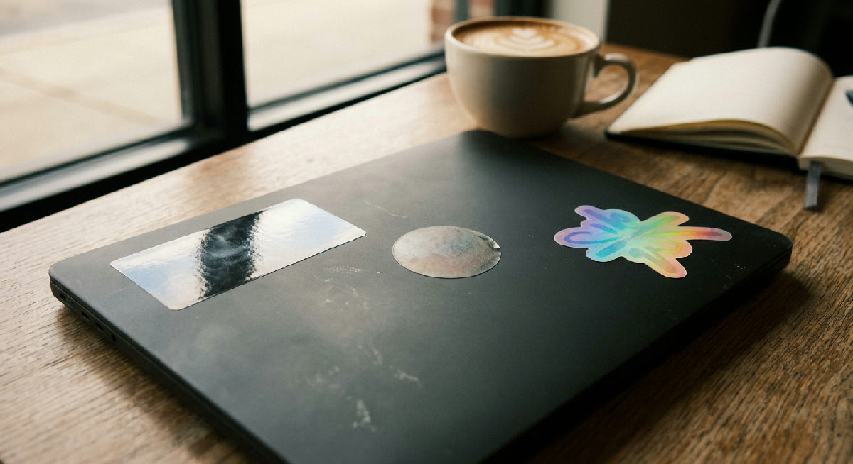 Custom product labels printed by Stickerine