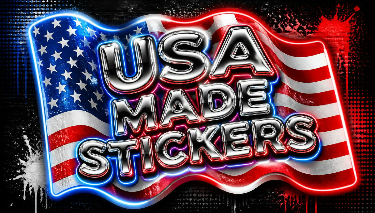 Best USA-made stickers, who actually prints in America