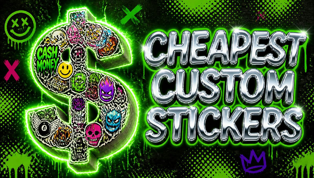 Cheapest custom stickers online, the honest breakdown