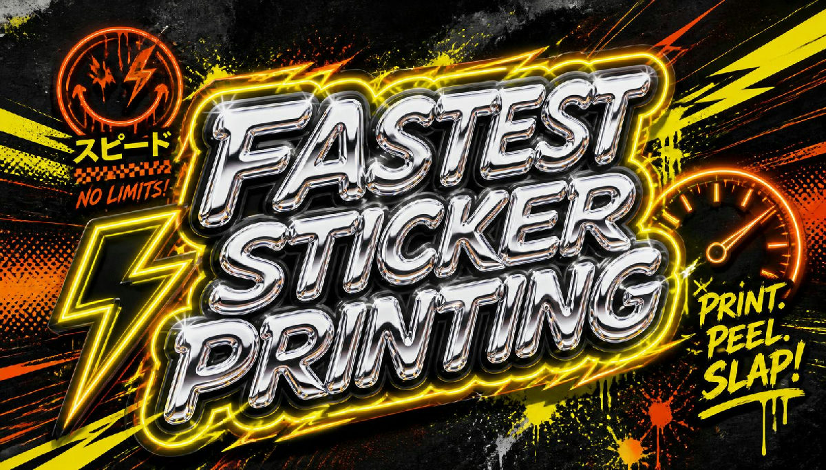 Fastest sticker printing, who actually ships fast in 2026