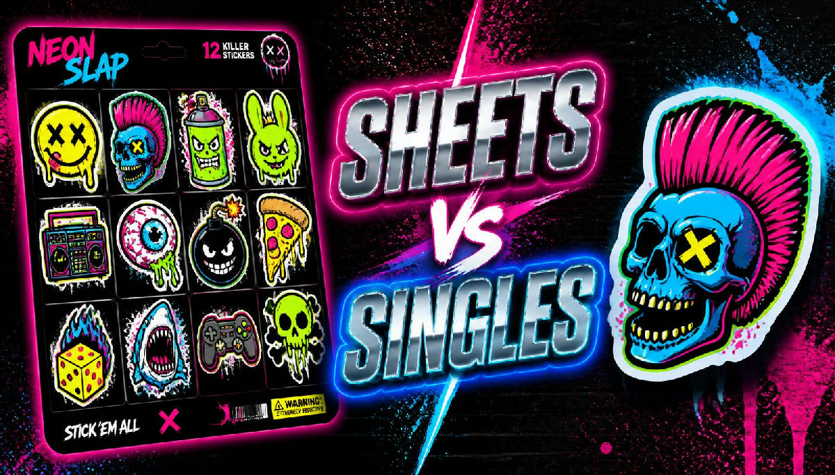 Sticker sheets vs individual stickers