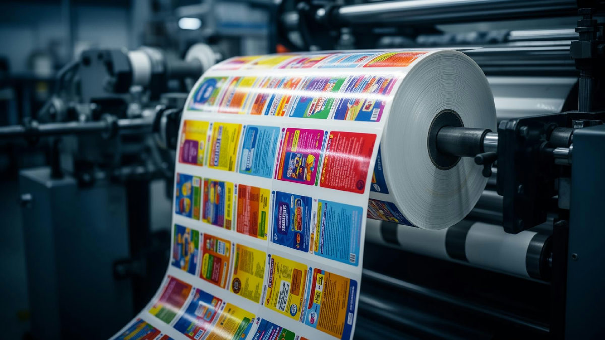 Stickerine custom die-cut vinyl stickers printed in-house in the USA